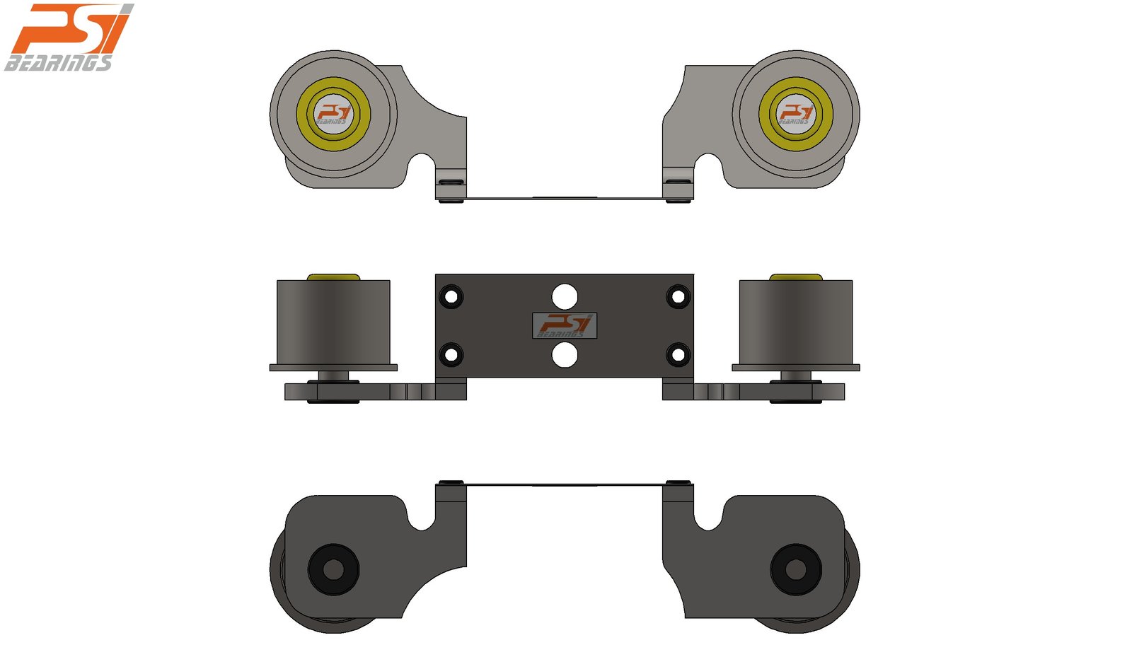 Spinning Contact Roll Assembly
